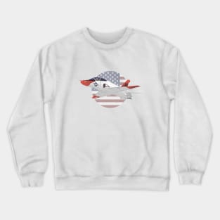 T-45 Goshawk Jet Trainer Airplane Crewneck Sweatshirt